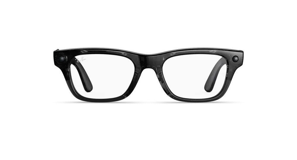 Ray-Ban Meta Blayzer Optics (Gen 2) – Shiny Transparent Black