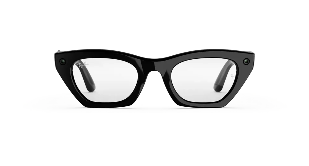 Ray-Ban Meta Zena (Gen 3) – Shiny Black Clear (view 2)